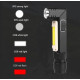 Фонарь универсальный с магнитом GOREAD Y112 USB XPG+COB