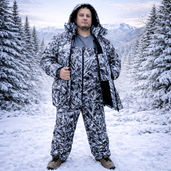 Зимний костюм «Белый камыш» до –30°C