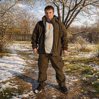 Тактичний демісезонний костюм Softshell «Розвідка» хакі (куртка + штани) Omni-Heat